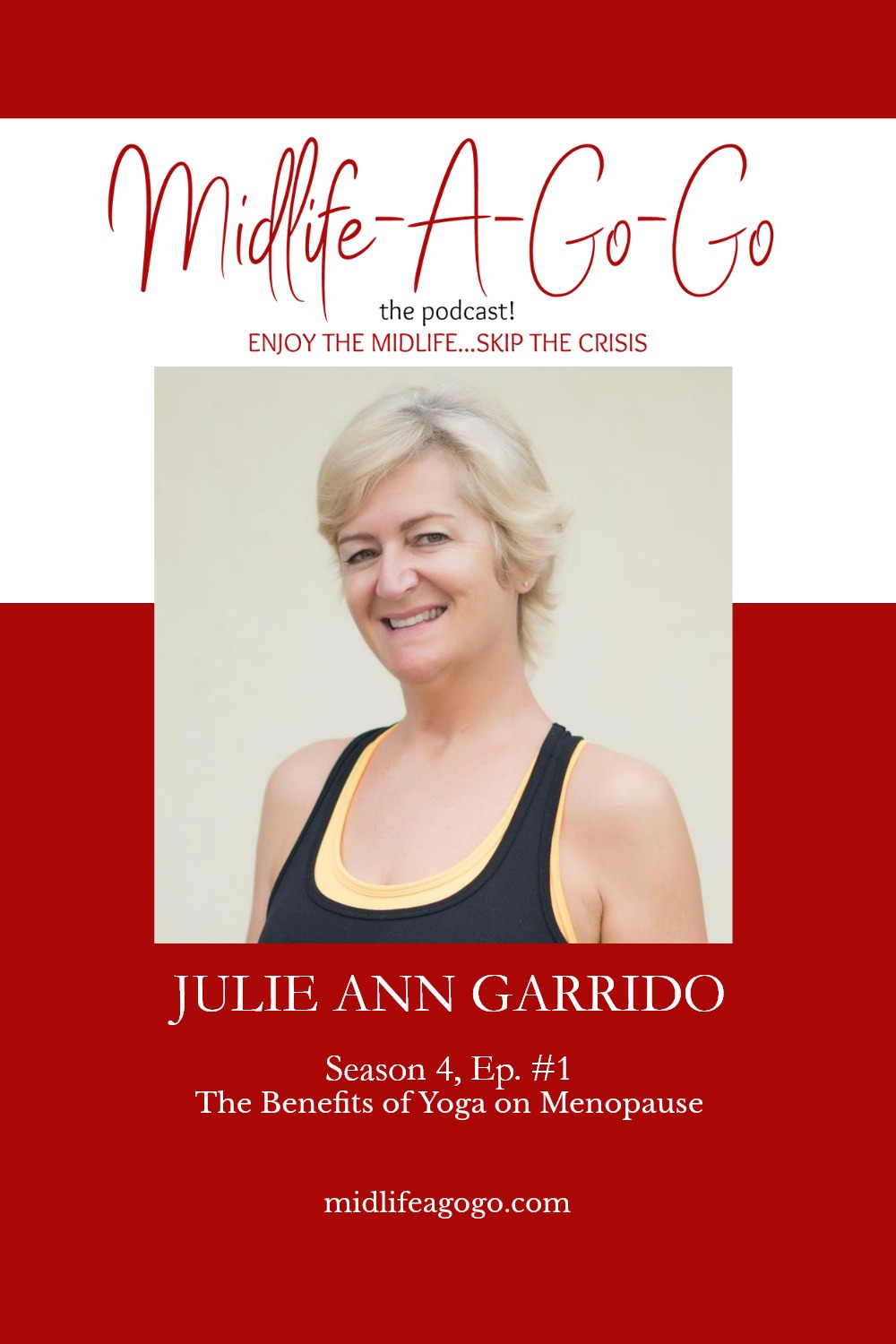 The Benefits of Yoga on Menopause with Julie Ann Garrido